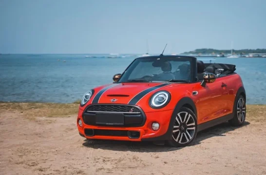 Mini Cooper Cabrio Оранжевый 2017