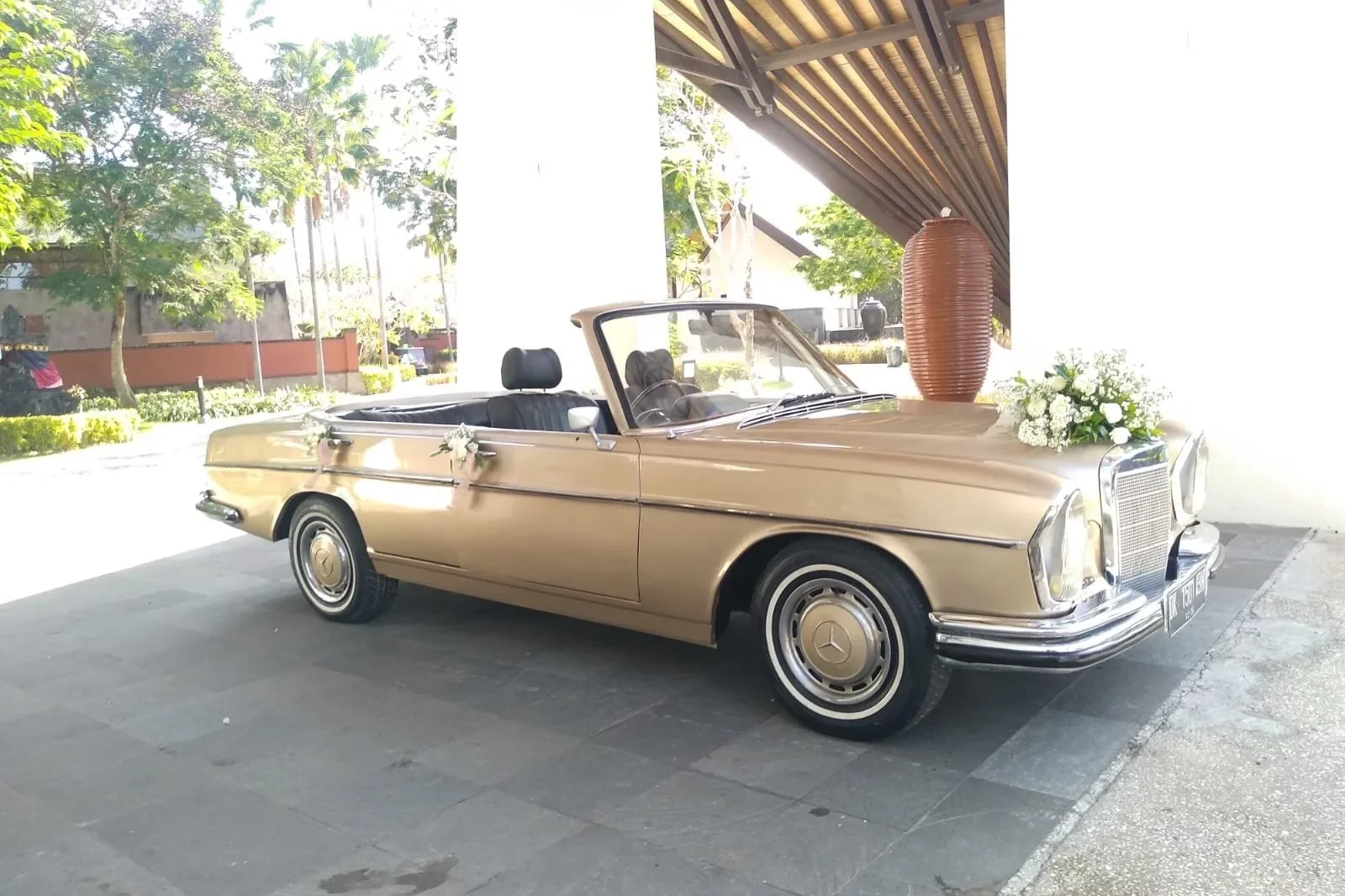 Rent Mercedes-Benz W120  Gold 1962 in Bali