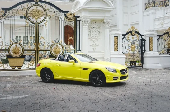 Mercedes-Benz SLK-Class 250 Amarillo 2014