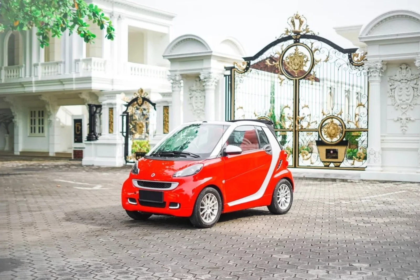 Miete Smart Fortwo  Rot 2014 in der Bali