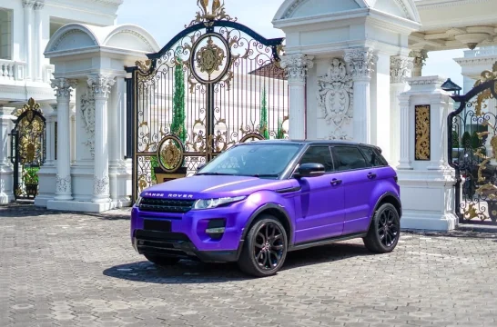 Land Rover Range Rover Evoque Фиолетовый 2013