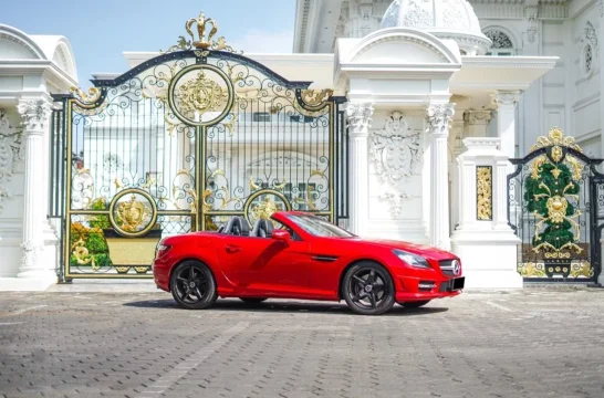 Mercedes-Benz SLK-Class 250 Rosso 2017