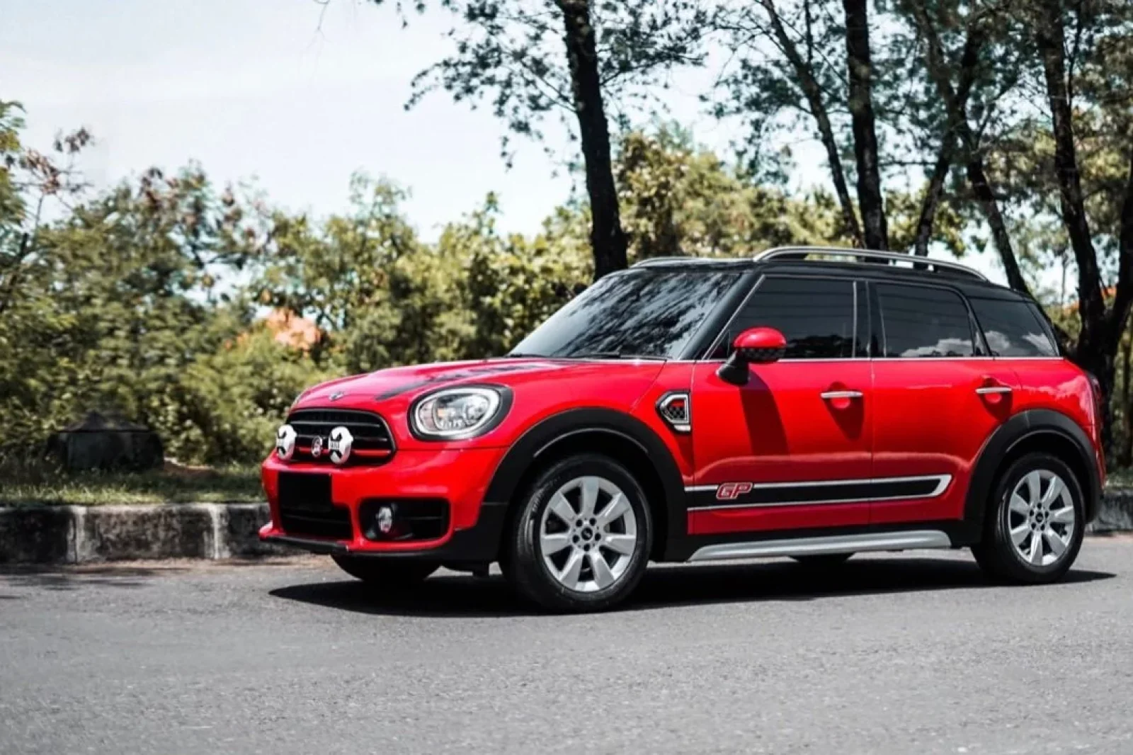 Miete Mini Countryman  Rot 2019 in der Bali