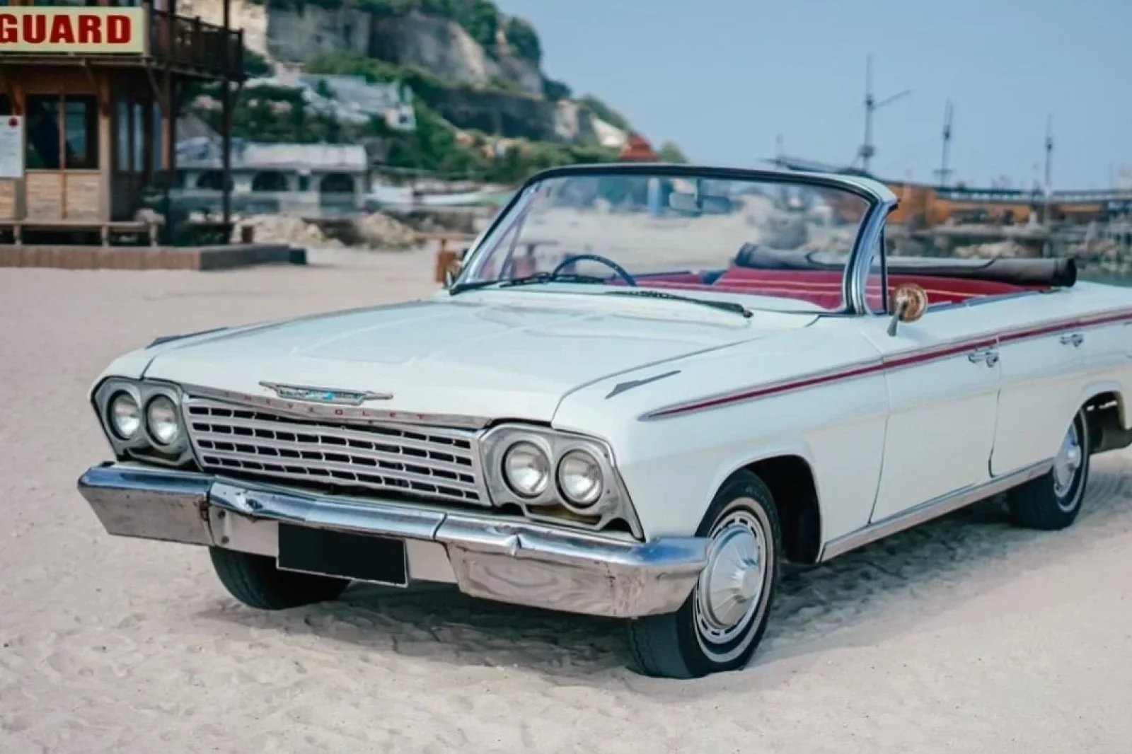 Miete Chevrolet Impala  Weiß 1960 in der Bali