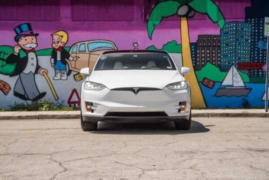 Tesla Model X White 2020