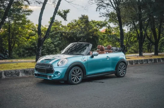 Mini Cooper S Cabriolet Gökyüzü mavisi 2020