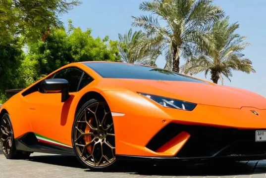 Lamborghini Huracan Evo Orange 2020