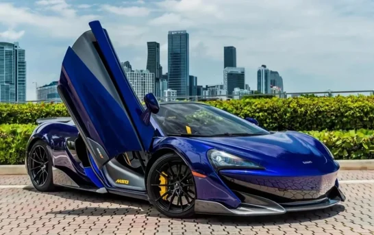 McLaren 600LT Blue 2022