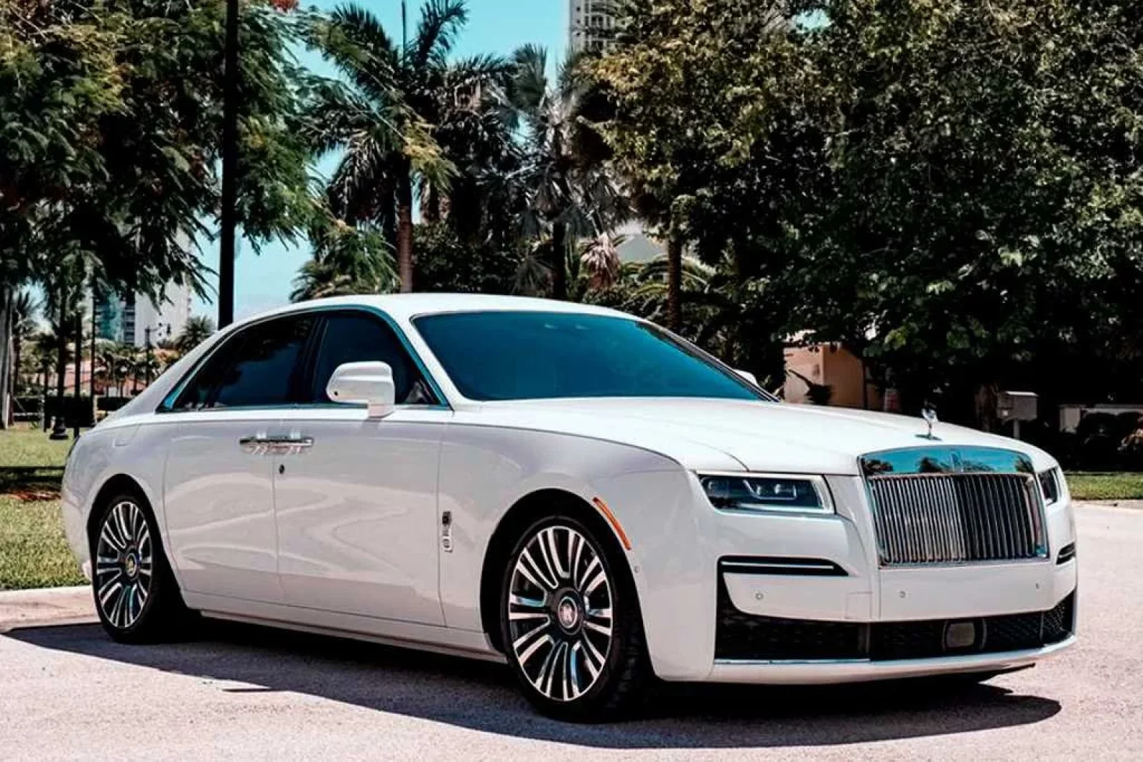 Affitto Rolls-Royce Ghost  Bianco 2022 in Miami