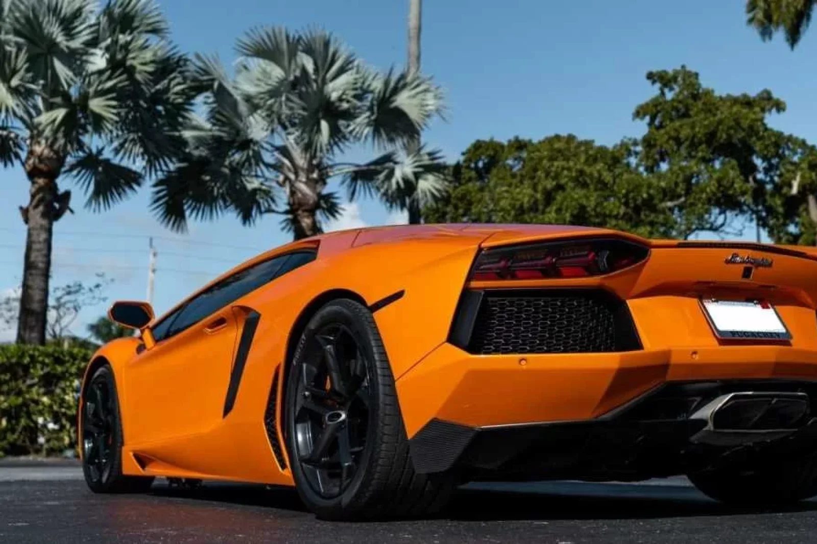 Alquiler Lamborghini Aventador  Naranja 2022 en Miami - 4 