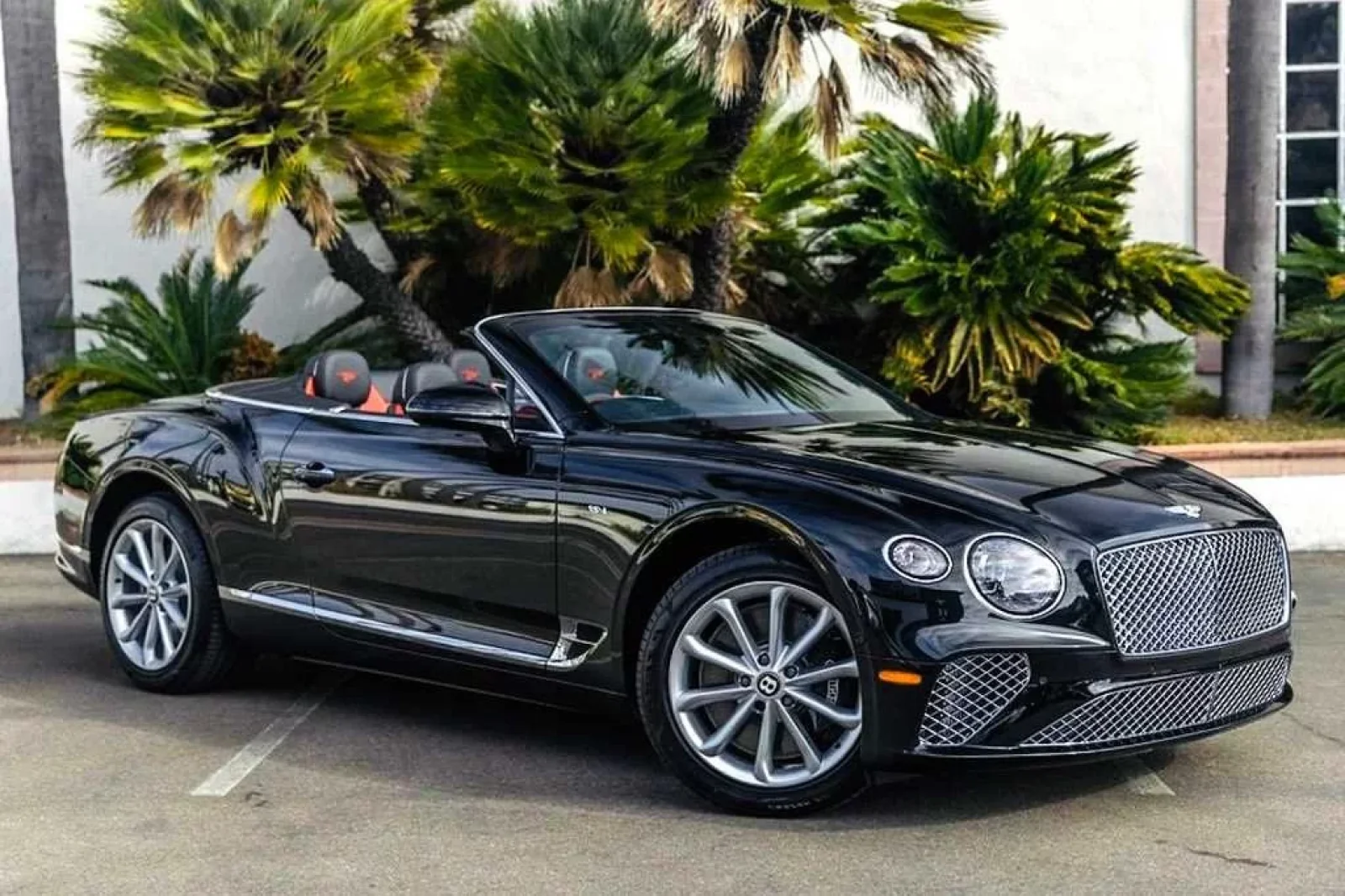 Miete Bentley Continental GT Convertible MULLINER Schwarz 2020 in der Miami