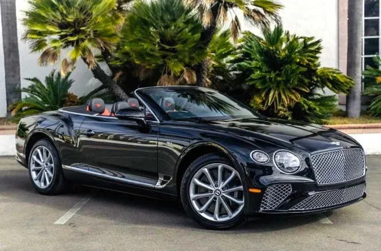 Bentley Continental GT Convertible MULLINER Schwarz 2020