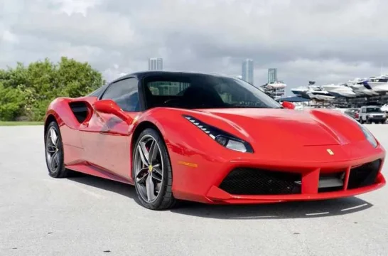 Ferrari 488 GTB Красный 2019