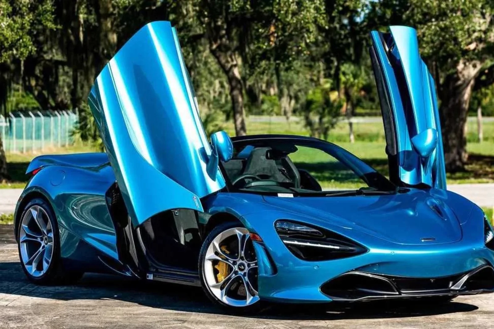 Affitto McLaren 720S  Blu 2020 in Miami