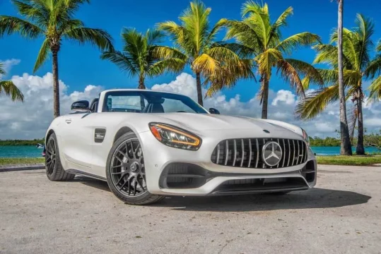 Mercedes-Benz AMG GT Roadster White 2020