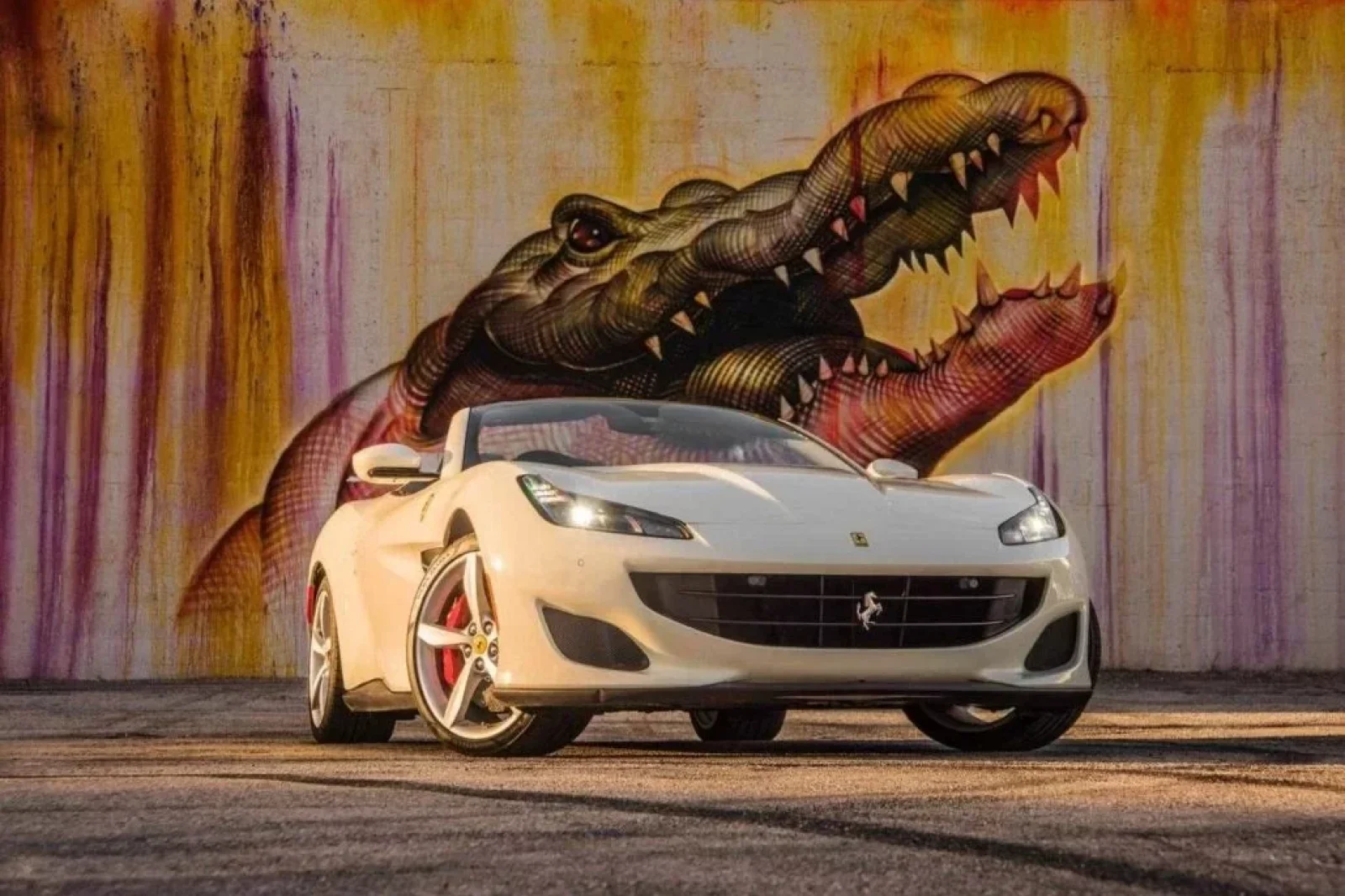 Miete Ferrari Portofino  Weiß 2019 in der Miami