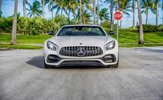 Mercedes-Benz AMG GT Roadster White 2018