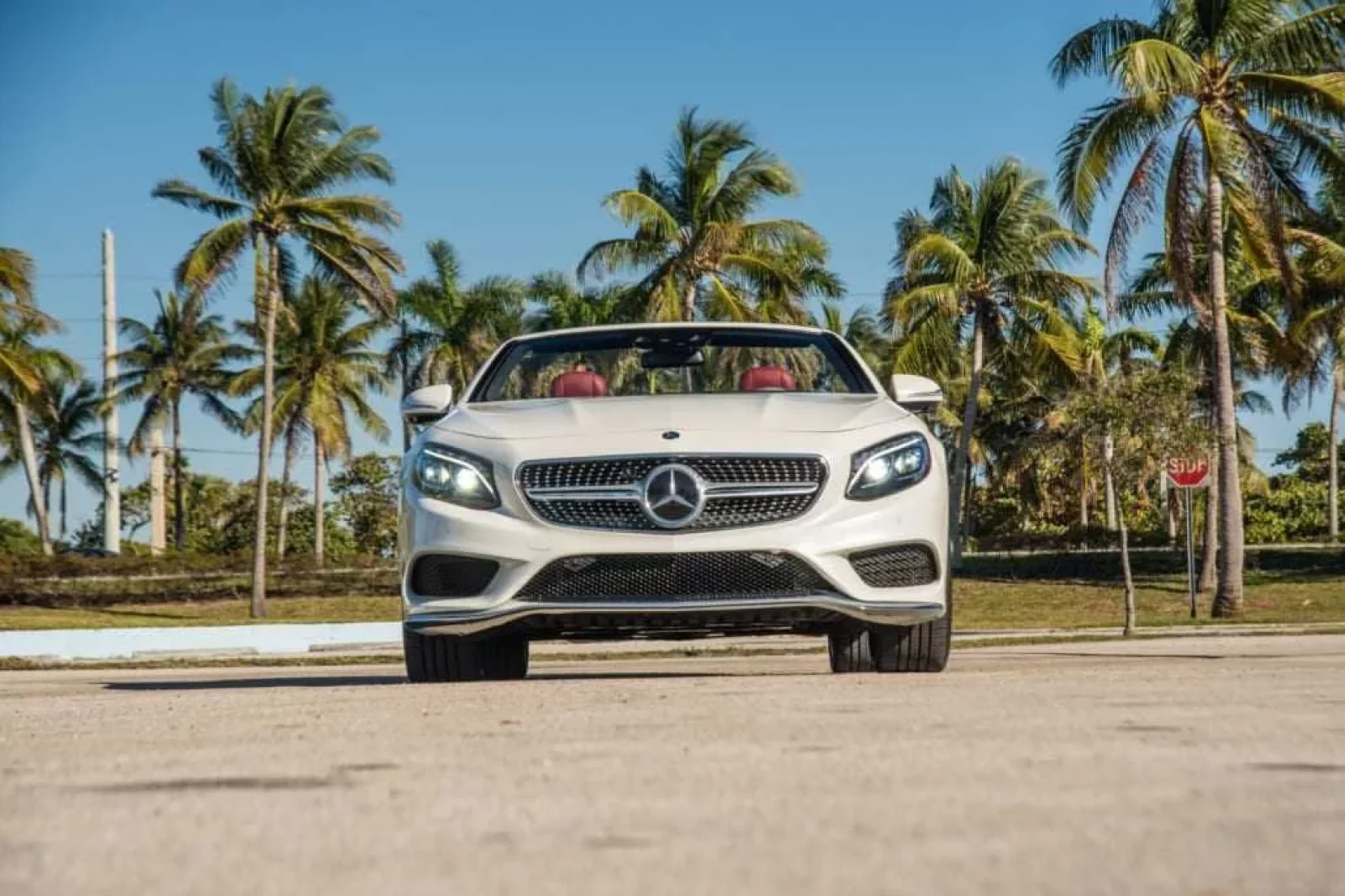 Rent Mercedes-Benz S-Class  White 2017 in Miami