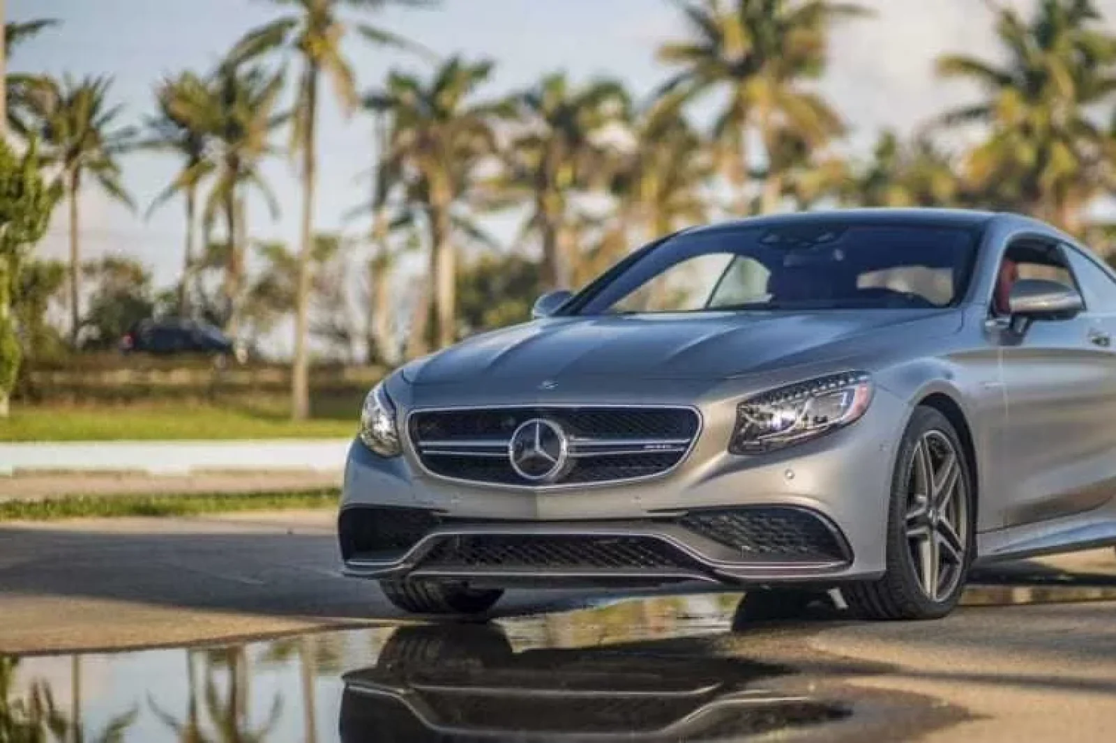 Rent Mercedes-Benz S-Class S63 Silver 2017 in Miami