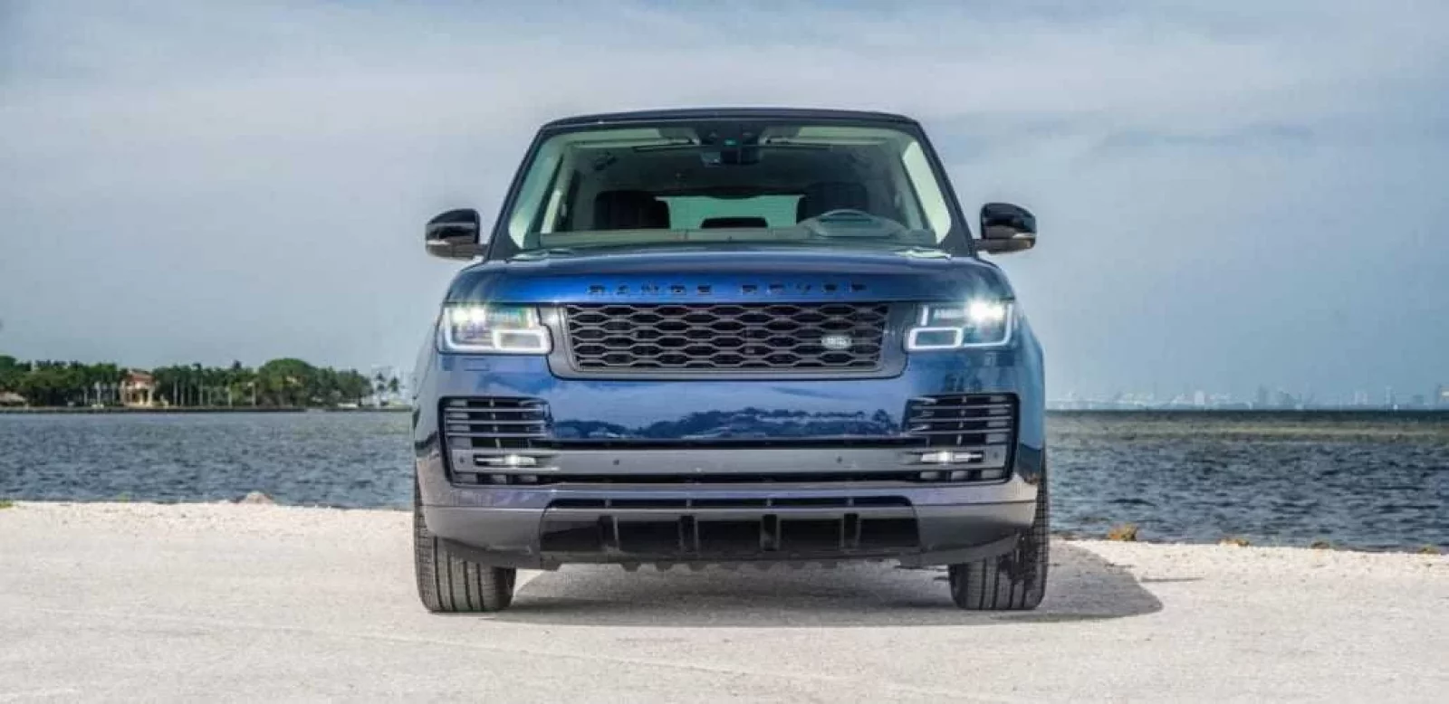 Rent Land Rover Range Rover HSE Blue 2019 in Miami