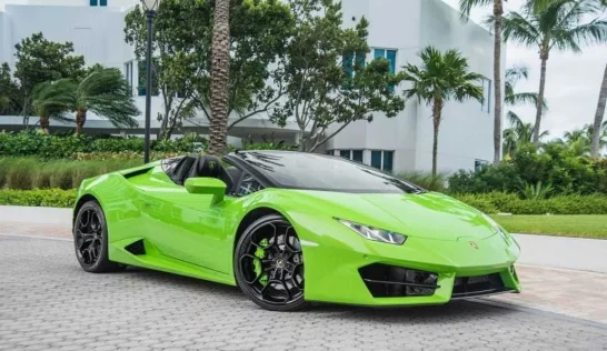 Lamborghini Huracan Spyder Green 2018