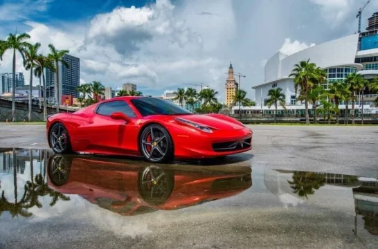 Ferrari 458 Spider Kırmızı 2016