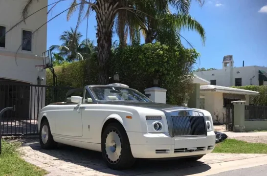 Rolls-Royce Phantom Drophead Белый 2012