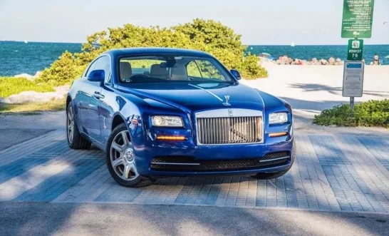 Rolls-Royce Wraith Blue 2018