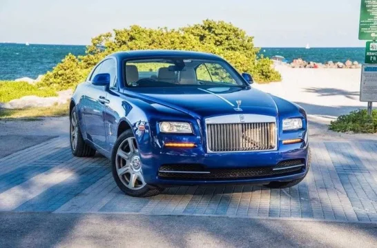 Rolls-Royce Wraith Bleu 2018