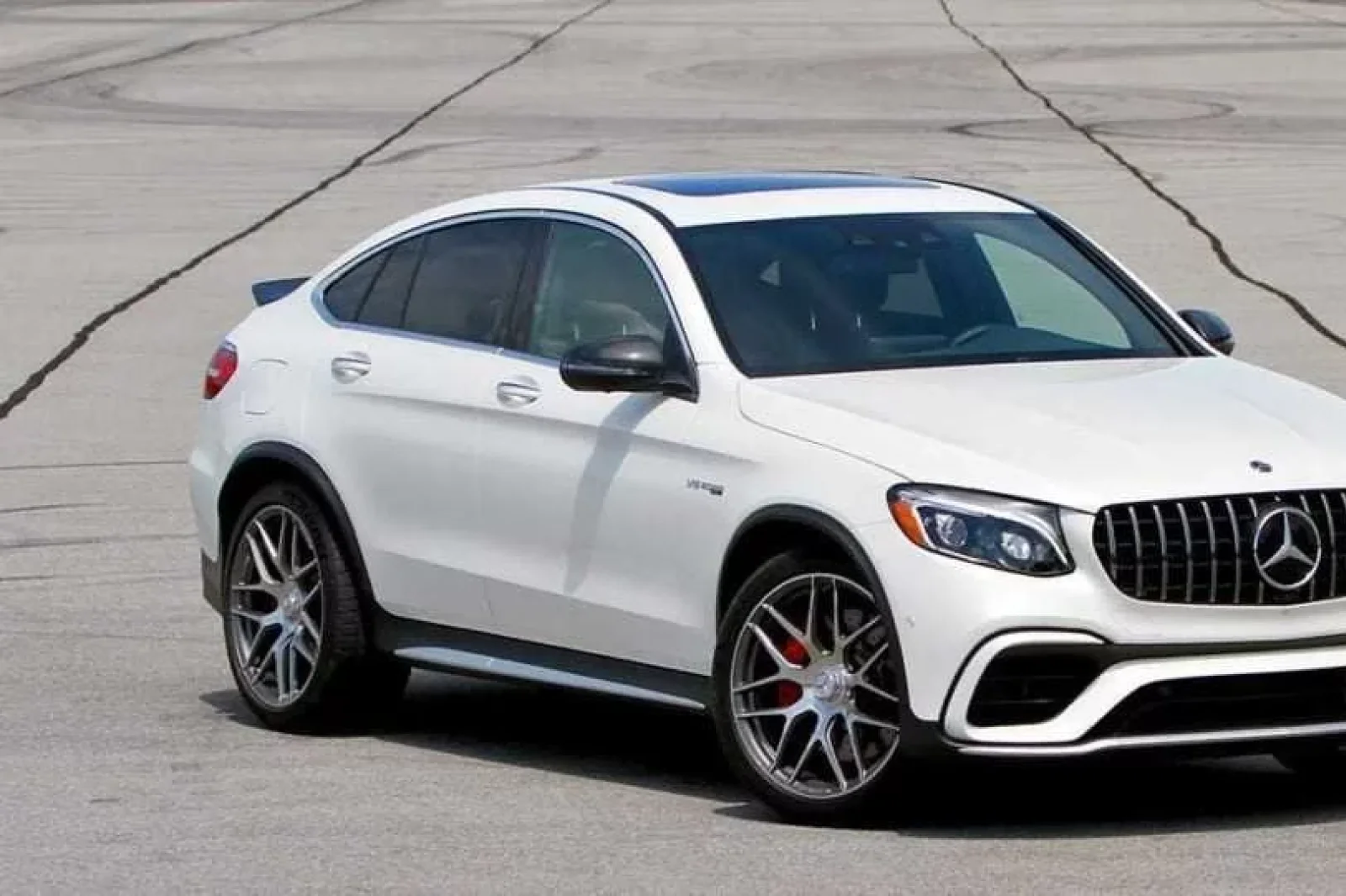 Loyer Mercedes-Benz GLC 63 Blanc 2020 en Miami