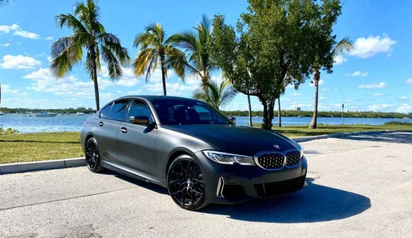 Rent BMW M3 M340i Black 2020 in Miami