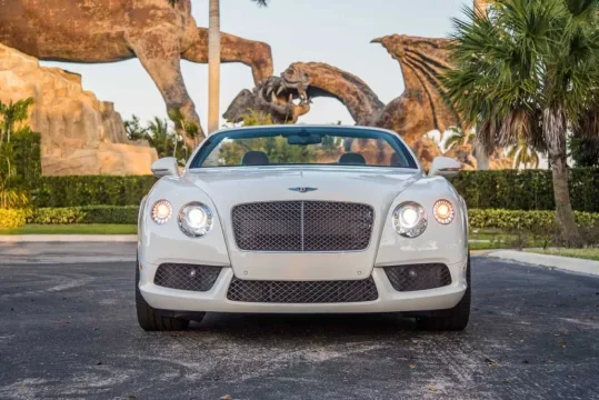 Bentley Continental GT Convertible White 2015