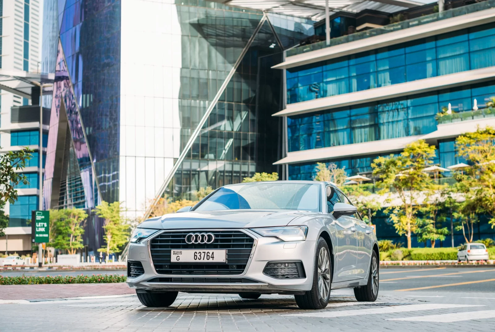 Rent Audi A6  Silver 2022 in Dubai