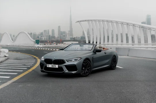 BMW M8 Competition Silver 2022
