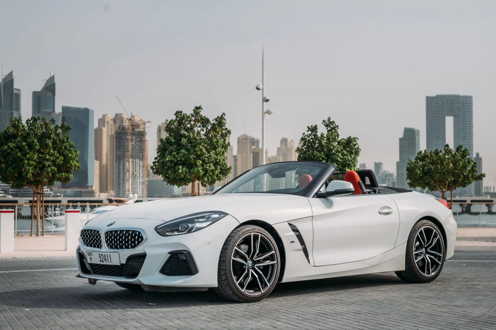 Rent BMW Z4  White 2020 in Dubai