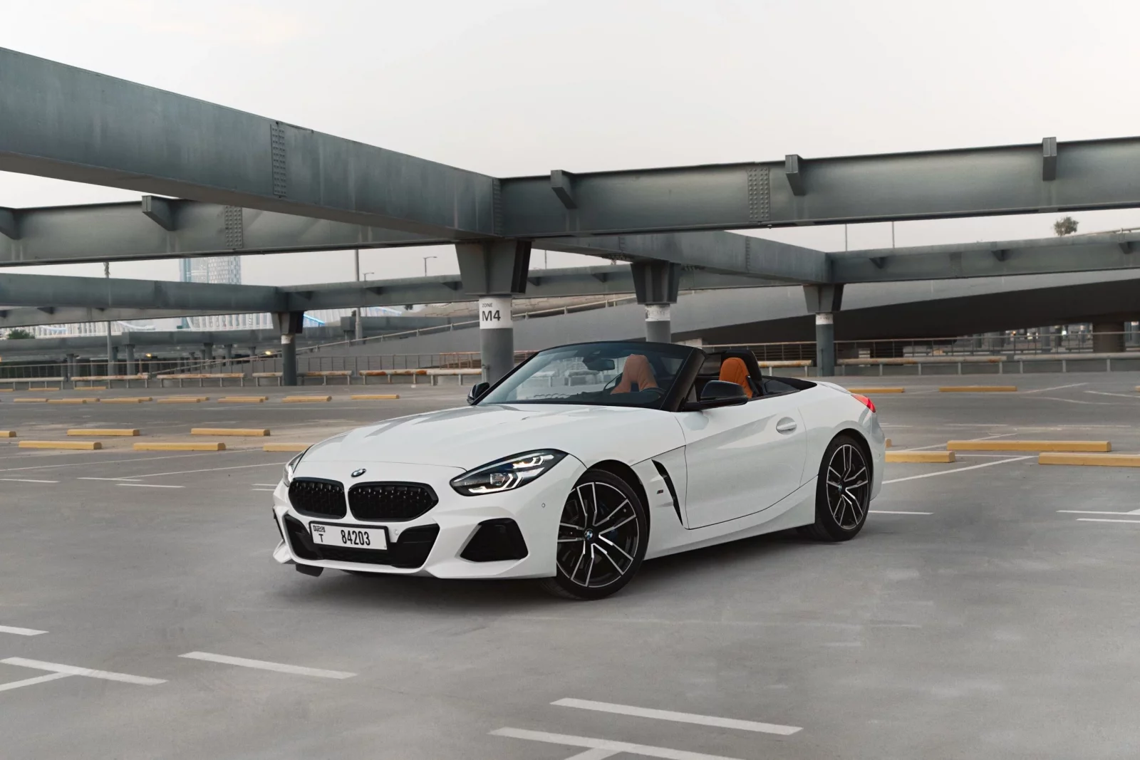 Rent BMW Z4 M40i White 2022 in Dubai