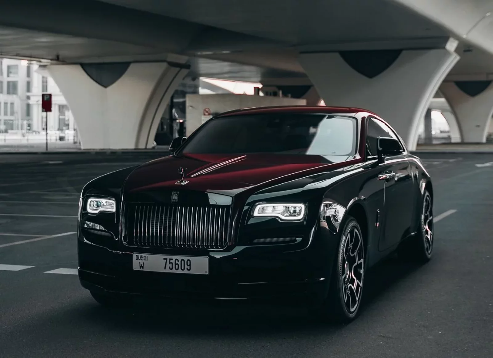 Rent Rolls-Royce Wraith Black Badge Black 2021 in Dubai