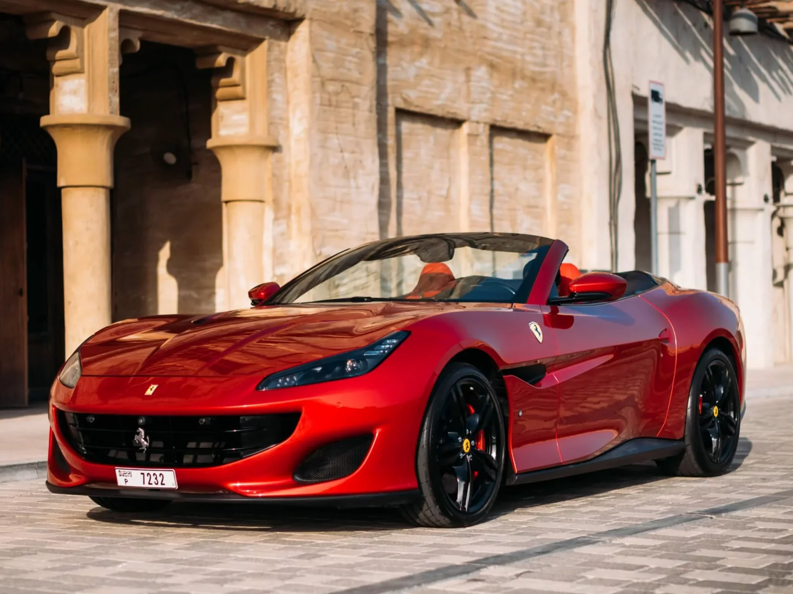 Rent Ferrari Portofino  Red 2020 in Dubai