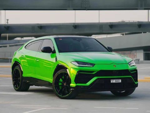 Lamborghini Urus Green 2021