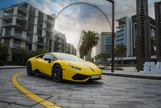 Lamborghini Huracan Coupe Yellow 2018