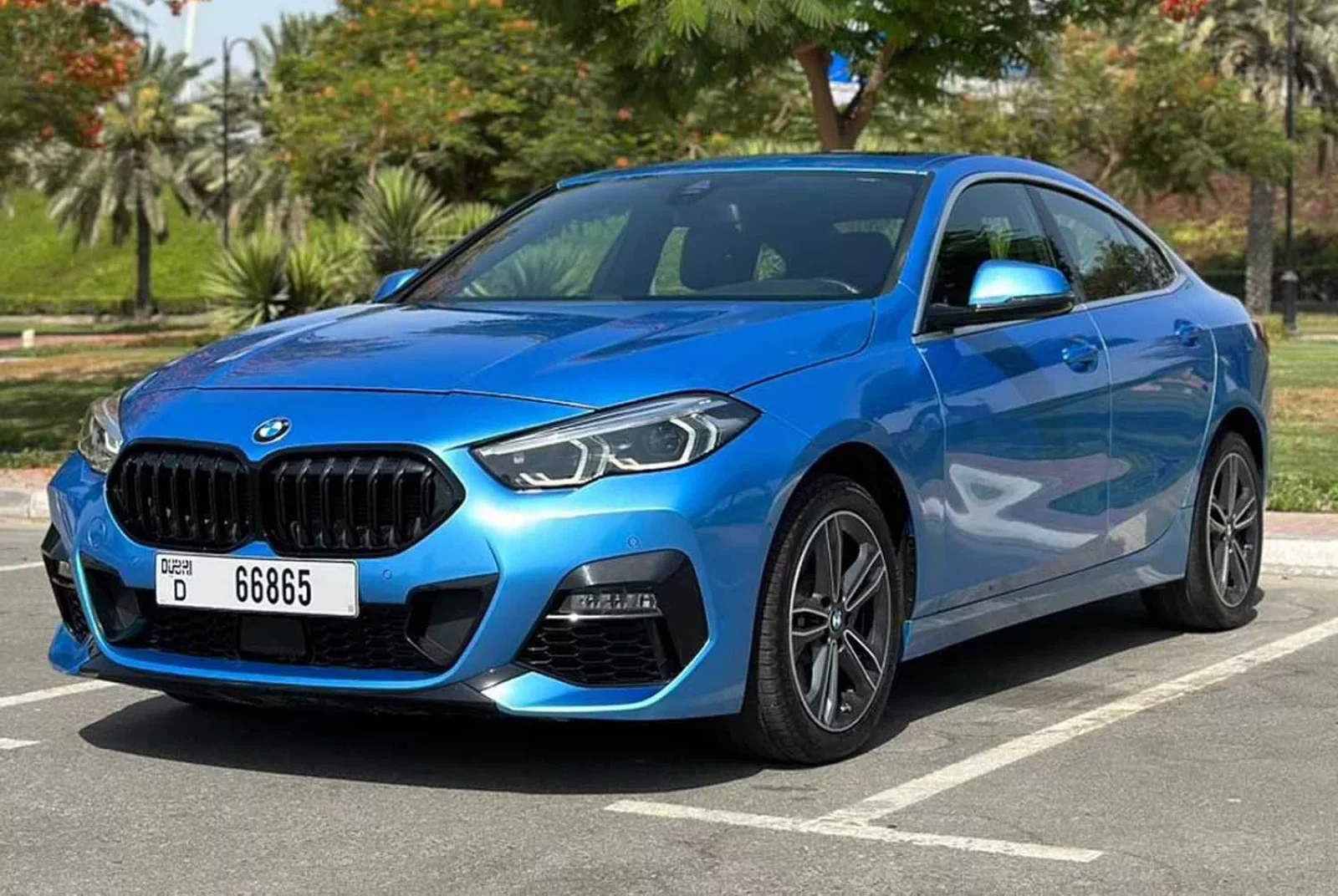 Rent BMW 2-Series  Blue 2022 in Dubai