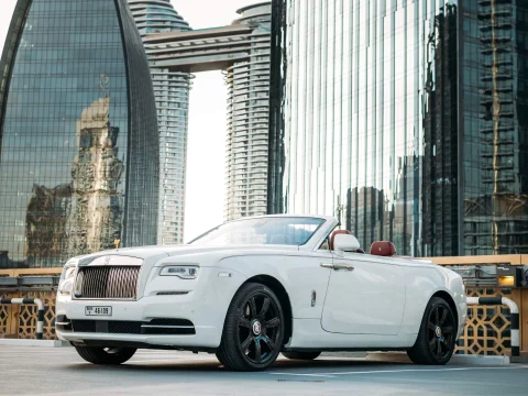 Rolls-Royce Dawn White 2019