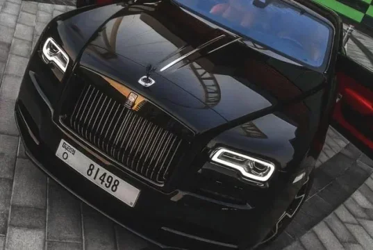 Rolls-Royce Wraith Black Badge Черный 2021