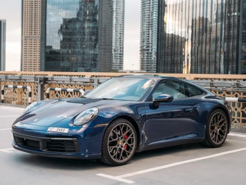 Porsche 911 4S Blue 2022