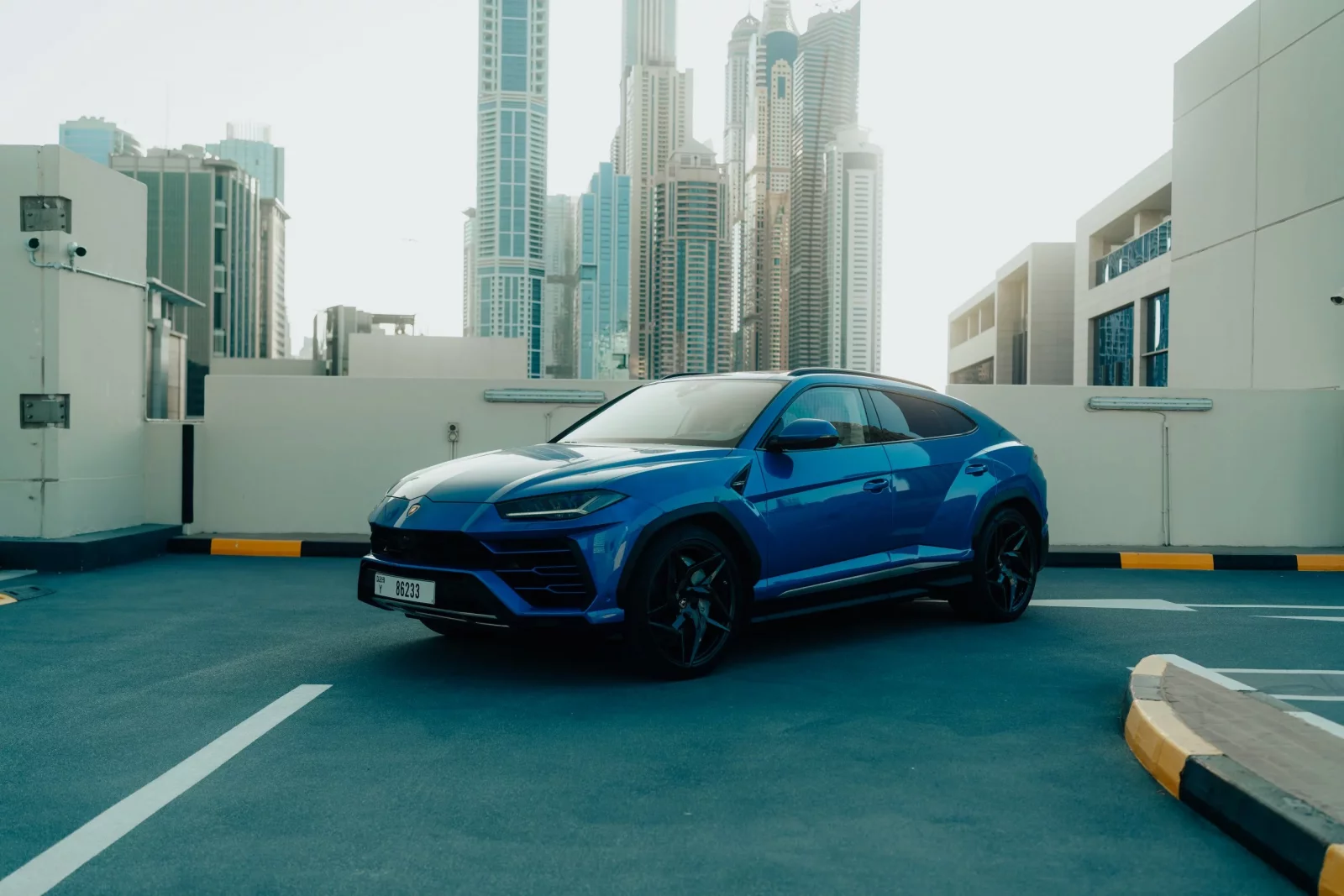 Rent Lamborghini Urus  Blue 2019 in Dubai
