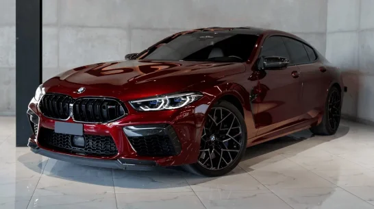 BMW M8 Competition Red 2022