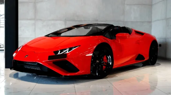 Lamborghini Huracan Evo Spyder Orange 2022