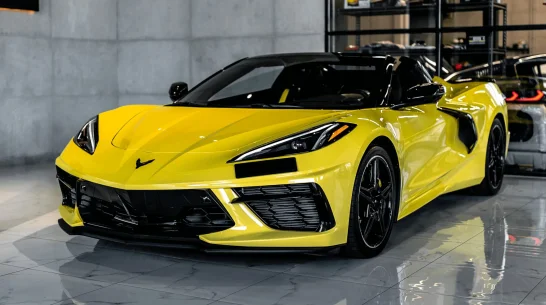 Chevrolet Corvette Yellow 2023