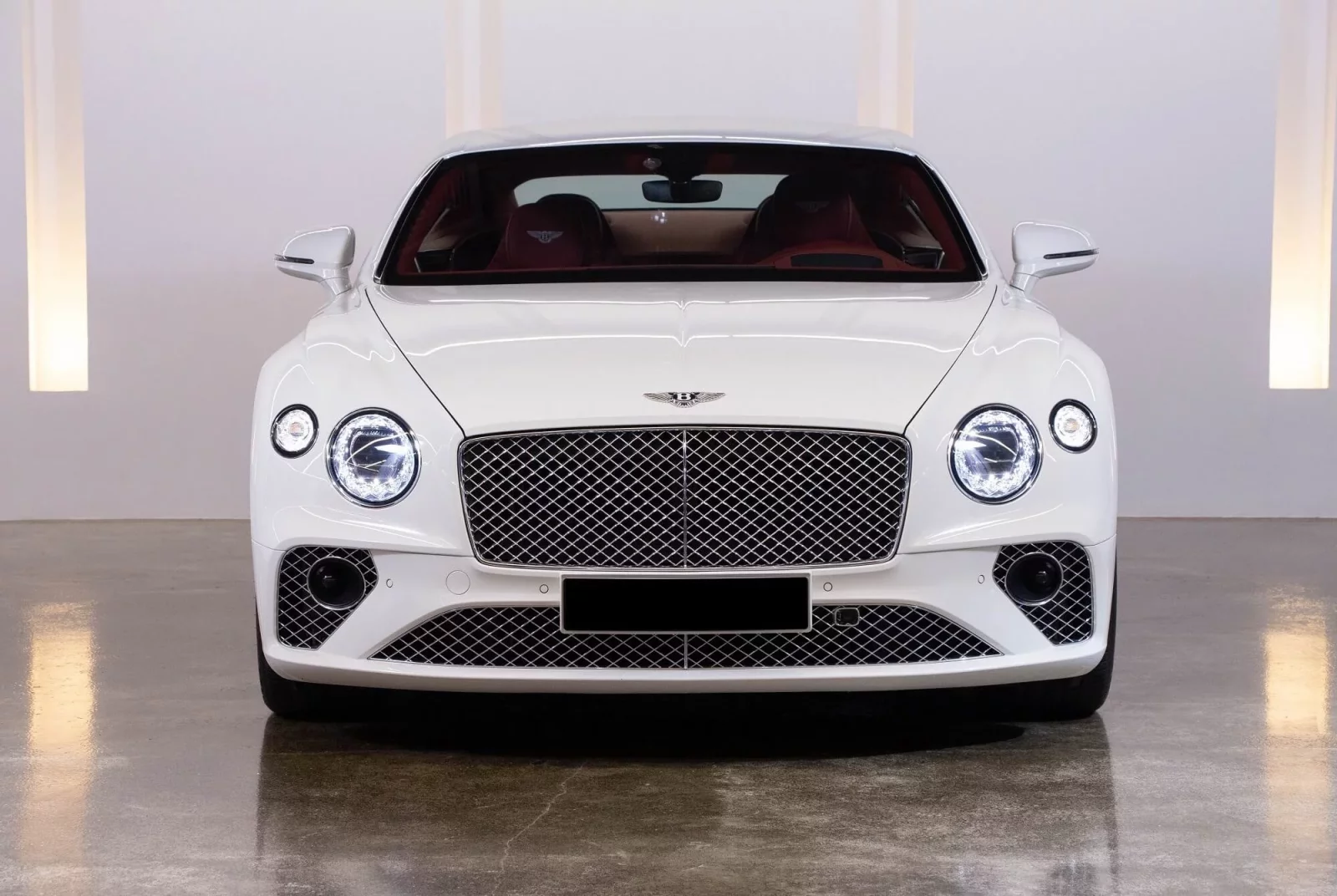 Rent Bentley Continental GT White 2022 in Dubai