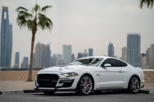 Ford Mustang GT White 2022